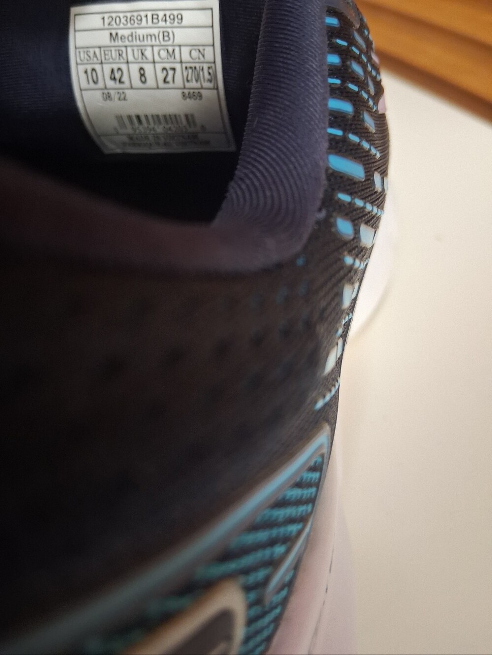 Brooks Glycerin 20 Navy Blue/ Lilac Women's Running Shoe * Size: 10 (Medium) - Picture 8 of 8